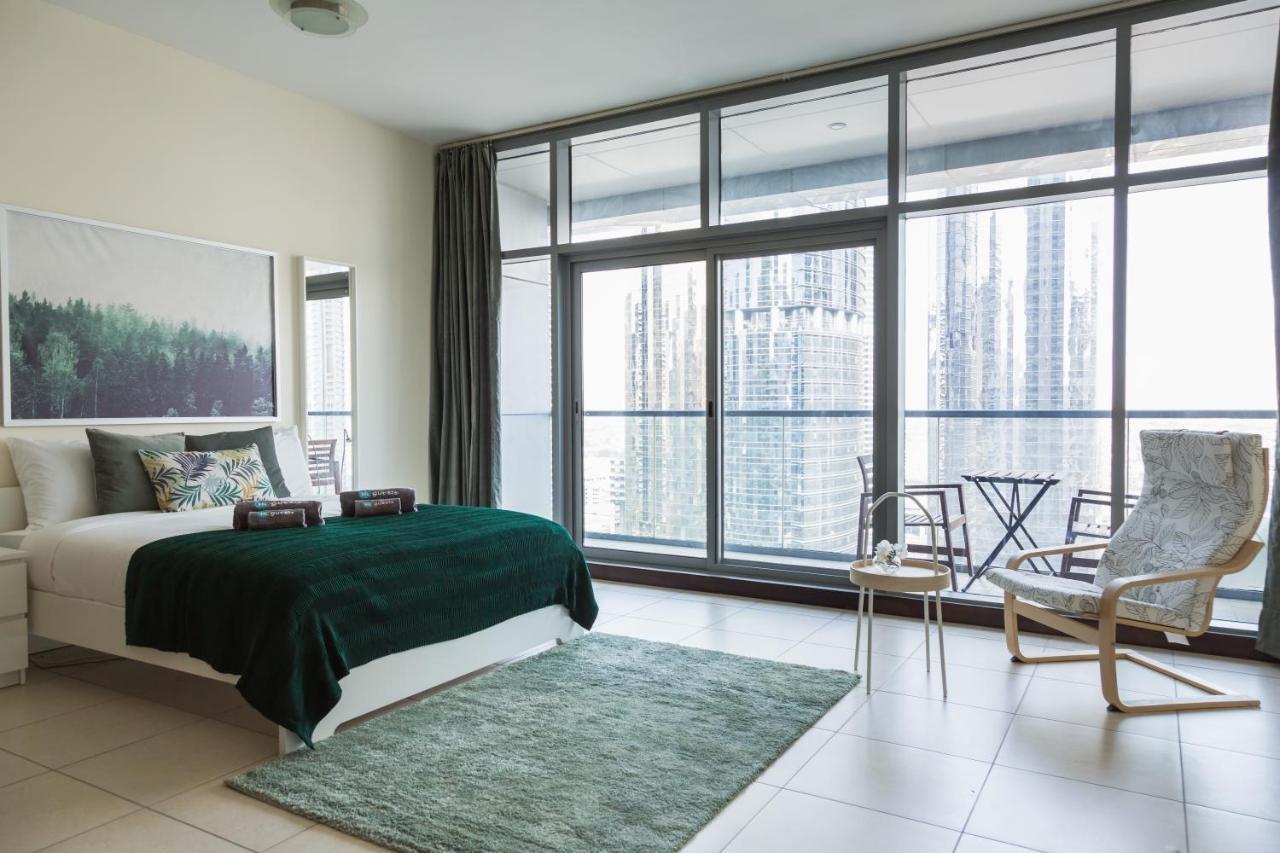 Appartement Higuests - Cozy Studio With Panoramic Views On The Lake à Dubaï Extérieur photo