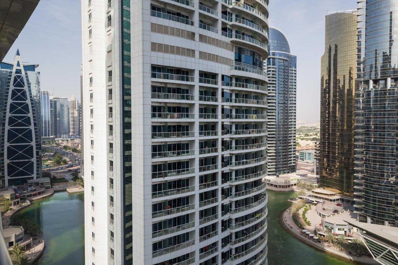 Appartement Higuests - Cozy Studio With Panoramic Views On The Lake à Dubaï Extérieur photo